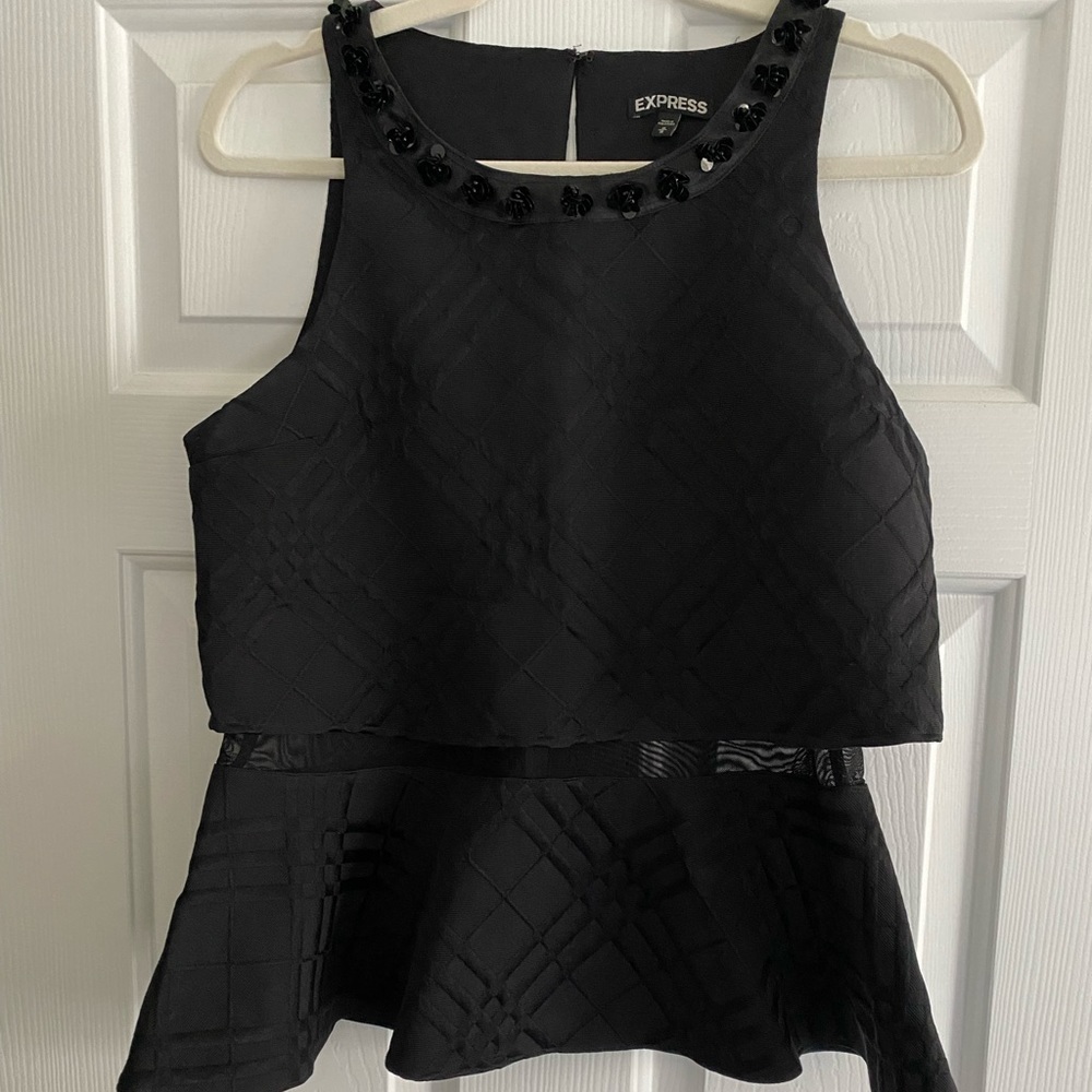 Express Peplum Tank Top